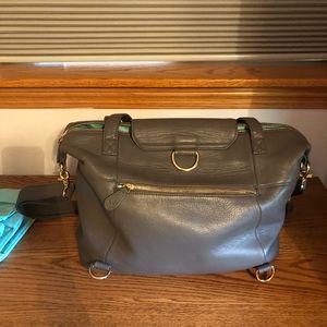 Lily Jade Gray Diaper Bag